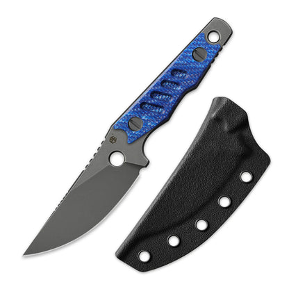Petrified Fish Bison L PFE18 - 3.03" N690 Fixed Blade