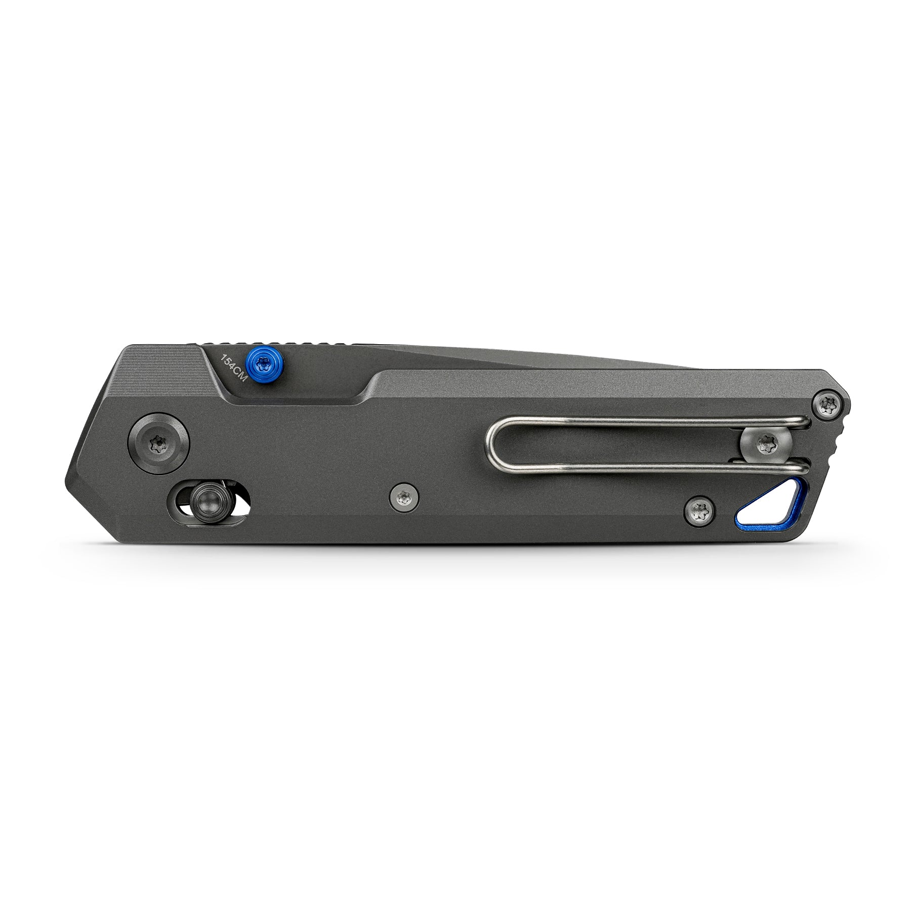 Vosteed Parallel A3510 - 2.9" 154CM Destroyer Grey Blade, Dim Grey Titanium Handle