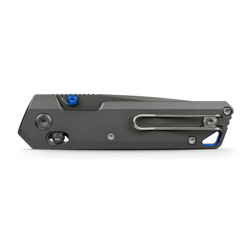 Vosteed Parallel A3510 - 2.9" 154CM Destroyer Grey Blade, Dim Grey Titanium Handle