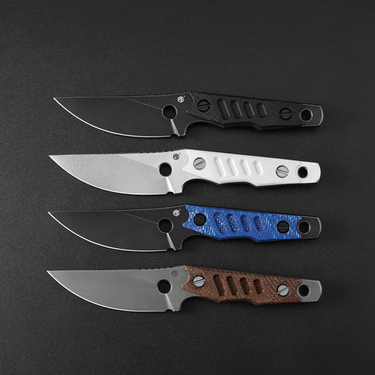 Petrified Fish Bison L PFE18 - 3.03" N690 Fixed Blade