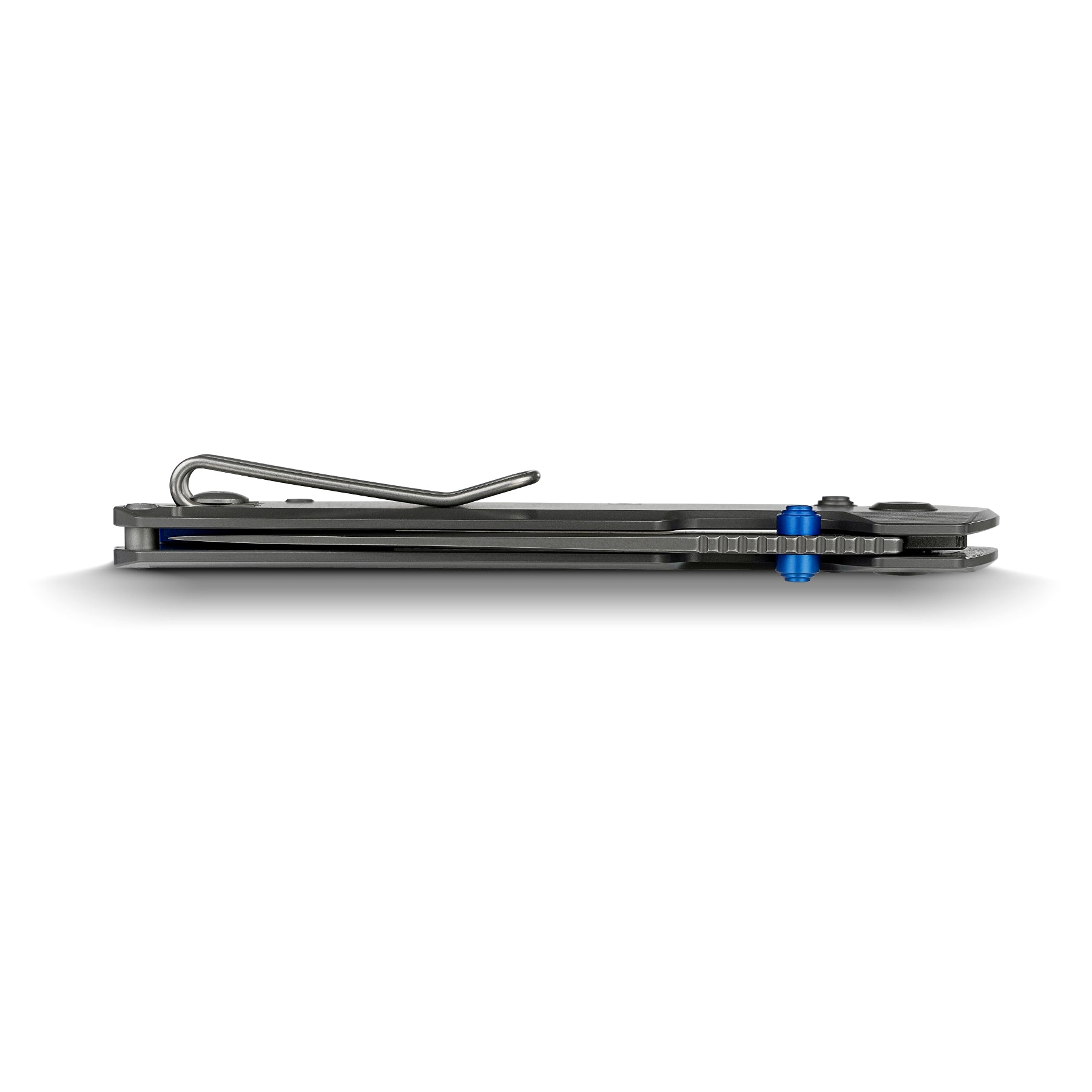 Vosteed Parallel A3510 - 2.9" 154CM Destroyer Grey Blade, Dim Grey Titanium Handle