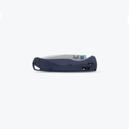 Benchmade Bugout 535SL-13 - S90V Crushed Silver Cerakote Blade, Crater Blue Aluminium Handles