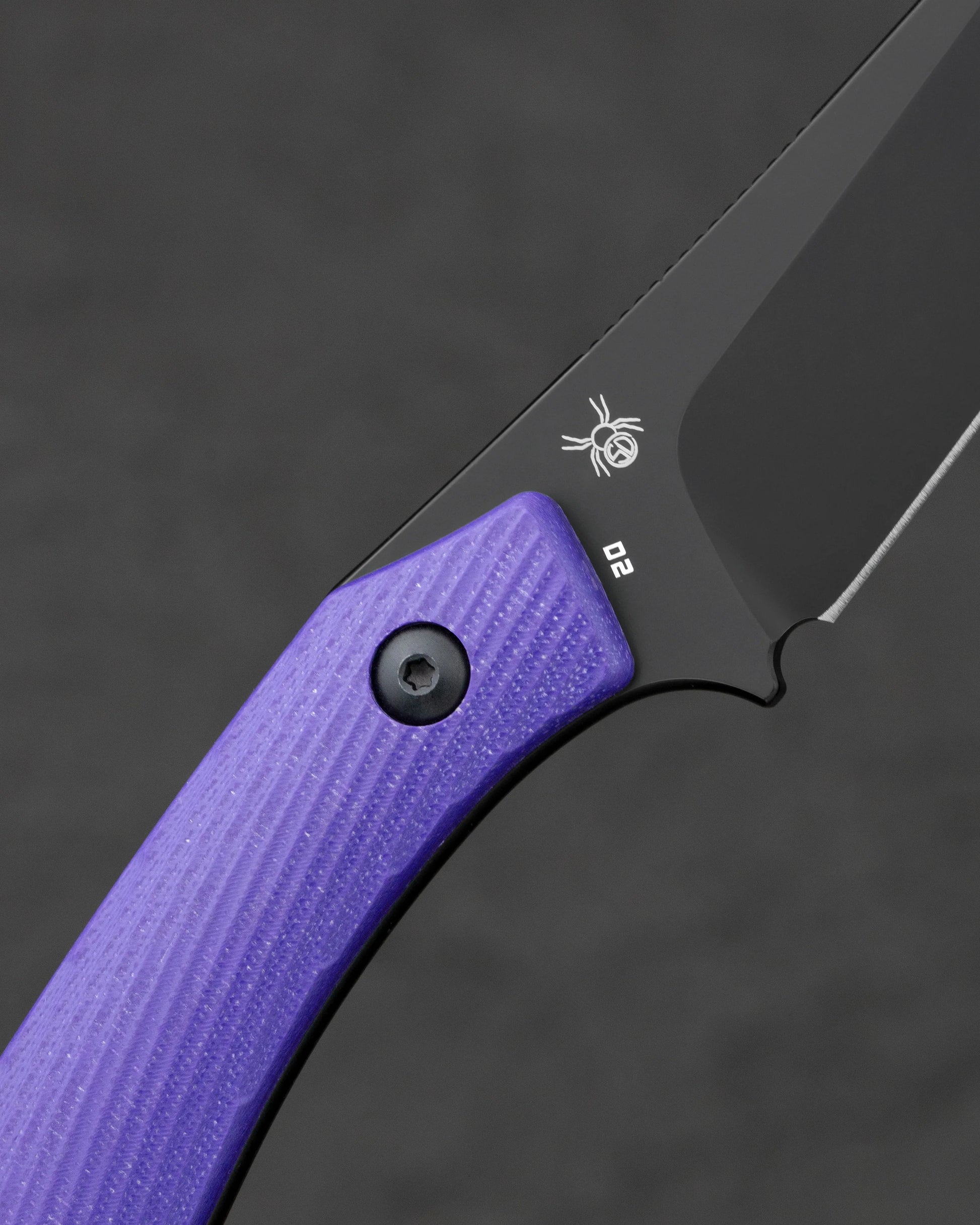 Bestech Step BFK06C - 3.193" D2 Blade, Purple G10 Handle, Kydex Sheath