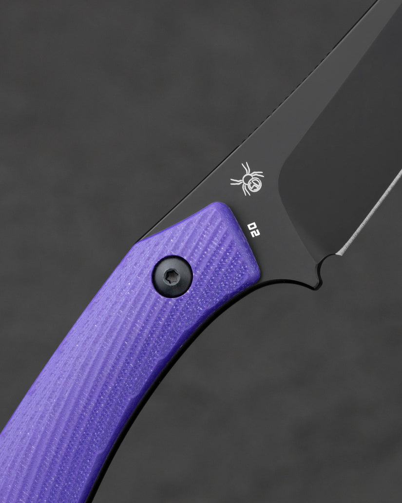 Bestech Step BFK06C - 3.193" D2 Blade, Purple G10 Handle, Kydex Sheath