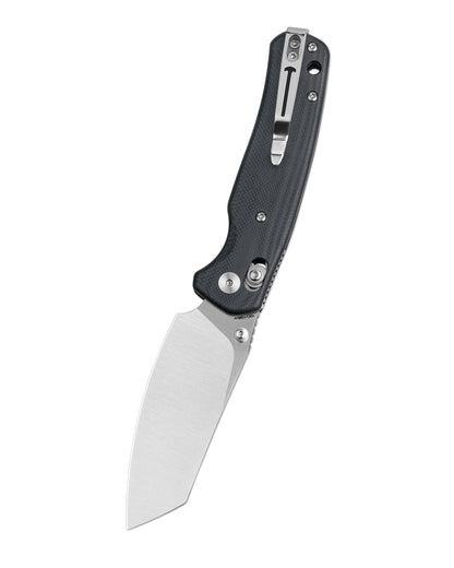 Bestechman Cicada's Wing BMK06K - 3.15" 10Cr15Mov Satin Blade, Black G10