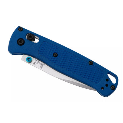 Benchmade Bugout 535 - S30V Satin Blade, Blue Grivory Handles