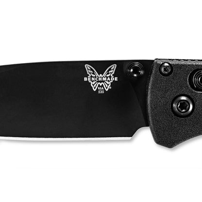 Benchmade Bugout 535BK-2 - S30V Black Cerakote Blade, Black CF-Elite Handles