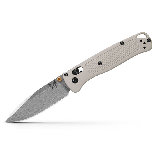 Benchmade Bugout 535-12 - S30V Stonewashed Blade, Tan Grivory Handles