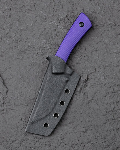 Bestech Step BFK06C - 3.193" D2 Blade, Purple G10 Handle, Kydex Sheath