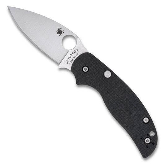 Spyderco Sage 6 C123CFBCLP - 3" S30V Satin Blade, CF/G10 Laminate Handles