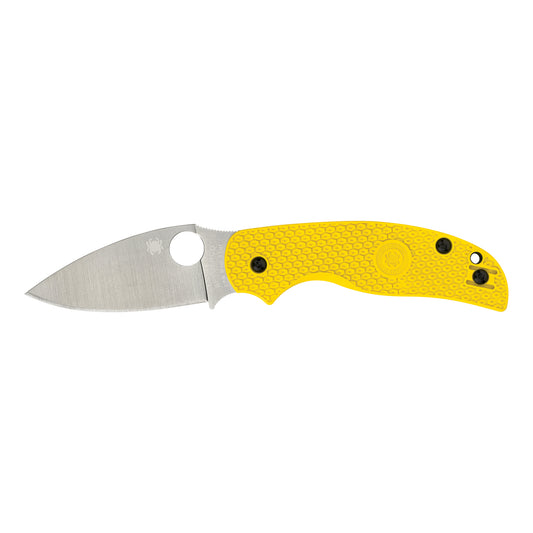 Spyderco Sage 5 Lightweight Salt C123YL - 3" MagnaCut Satin Blade, Yellow FRN