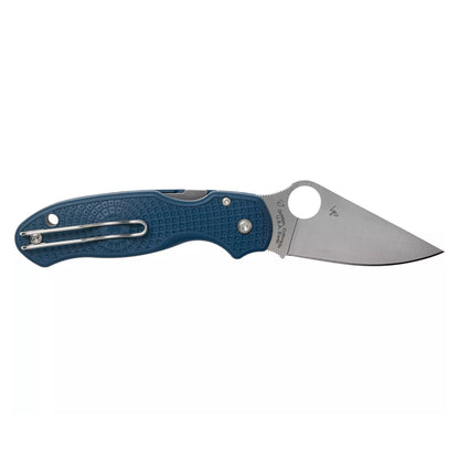 Spyderco Para 3 Lightweight C223PCBL - 2.92" SPY27 Satin Blade, Cobalt Blue FRN Handles