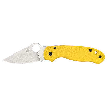 Spyderco Para 3 Lightweight Salt C223PYL - 2.95" MagnaCut Satin Blade, Yellow FRN