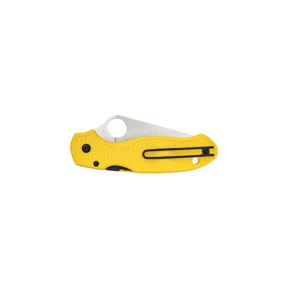 Spyderco Para 3 Lightweight Salt C223PYL - 2.95" MagnaCut Satin Blade, Yellow FRN