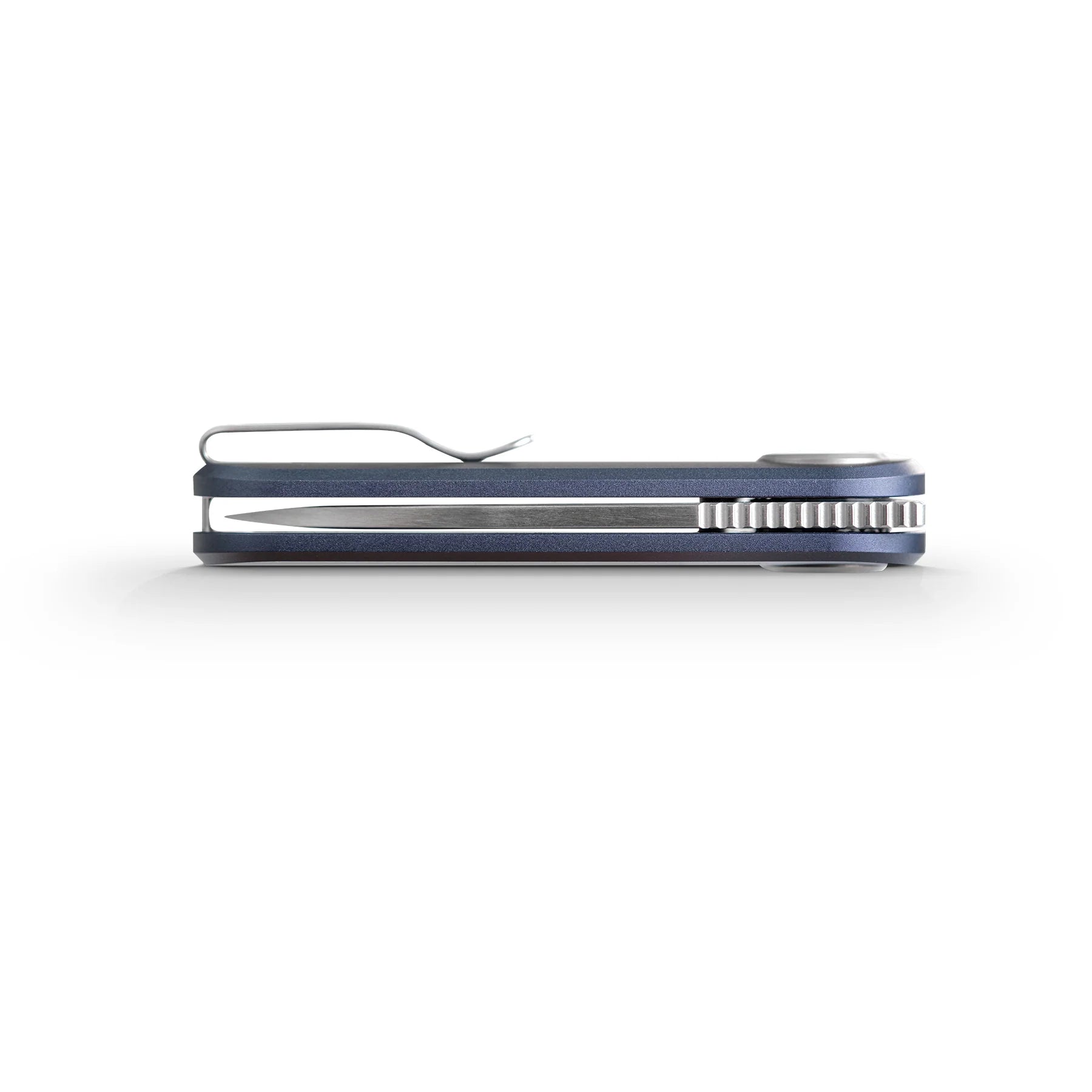 Vosteed Corgi V A3713 - 2.36" 14C28N Satin Blade, Dark Slate Blue Aluminium Handle