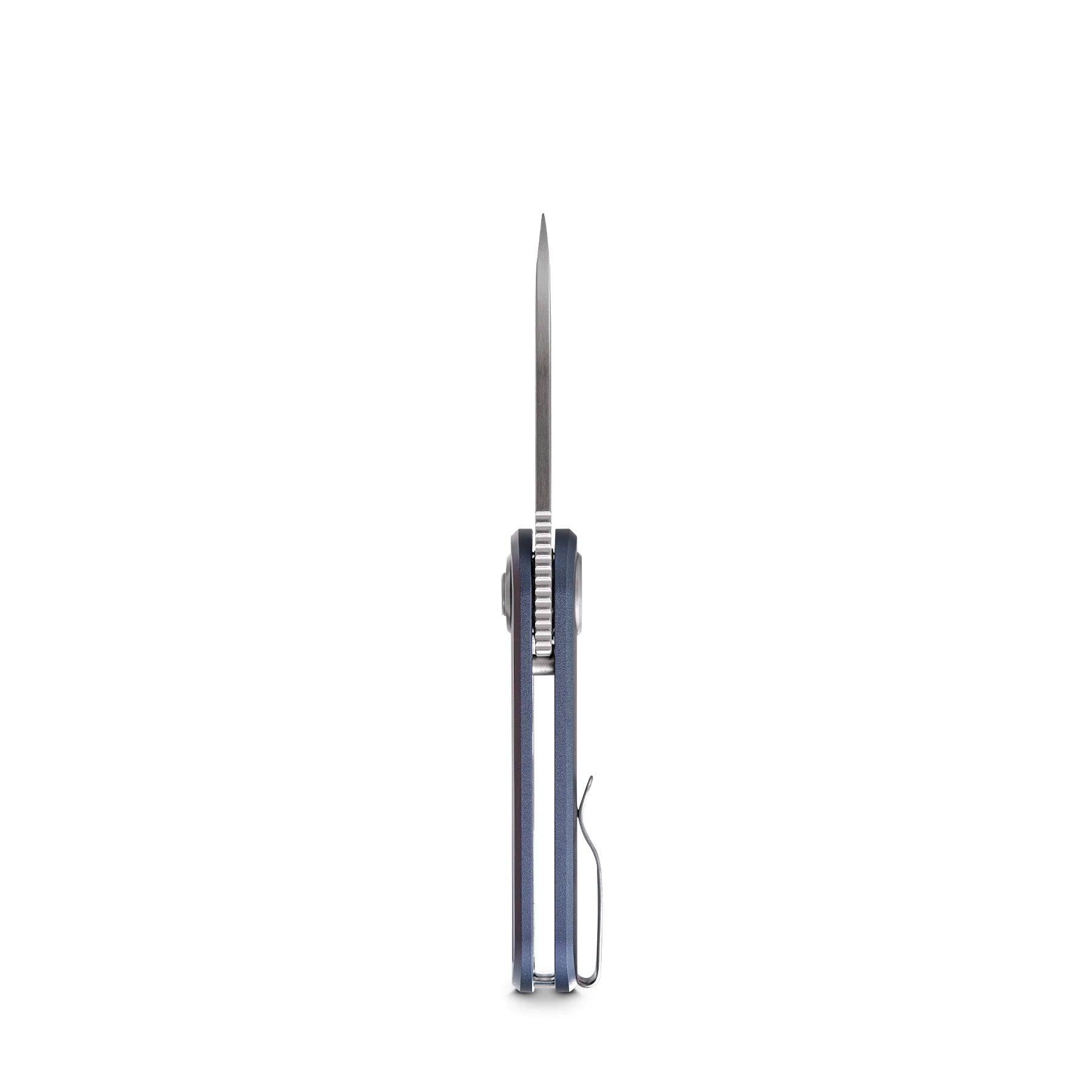 Vosteed Corgi V A3713 - 2.36" 14C28N Satin Blade, Dark Slate Blue Aluminium Handle