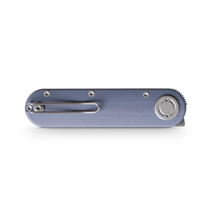 Vosteed Corgi V 295 A3711 - 2.95" N690 Satin Blade, Blue G10 Handle
