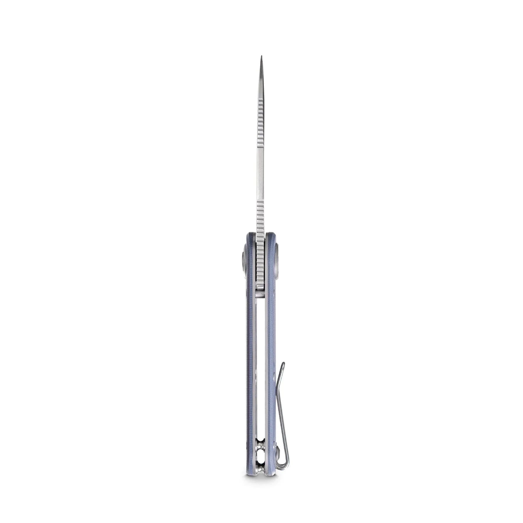 Vosteed Corgi V 295 A3711 - 2.95" N690 Satin Blade, Blue G10 Handle