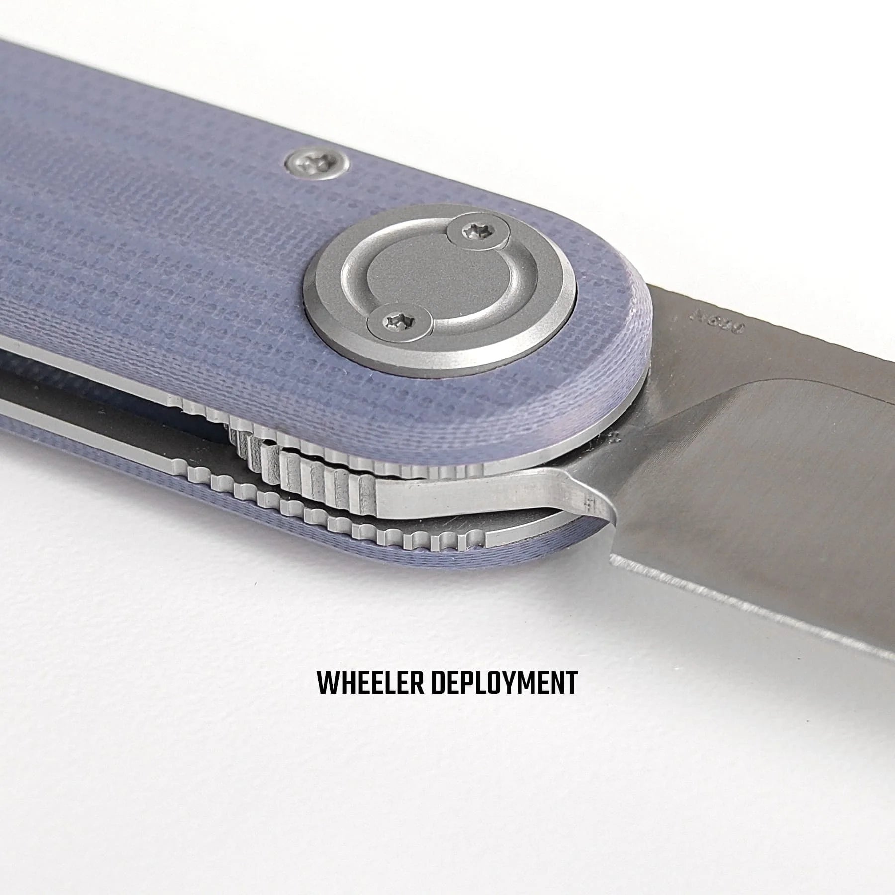 Vosteed Corgi V 295 A3711 - 2.95" N690 Satin Blade, Blue G10 Handle