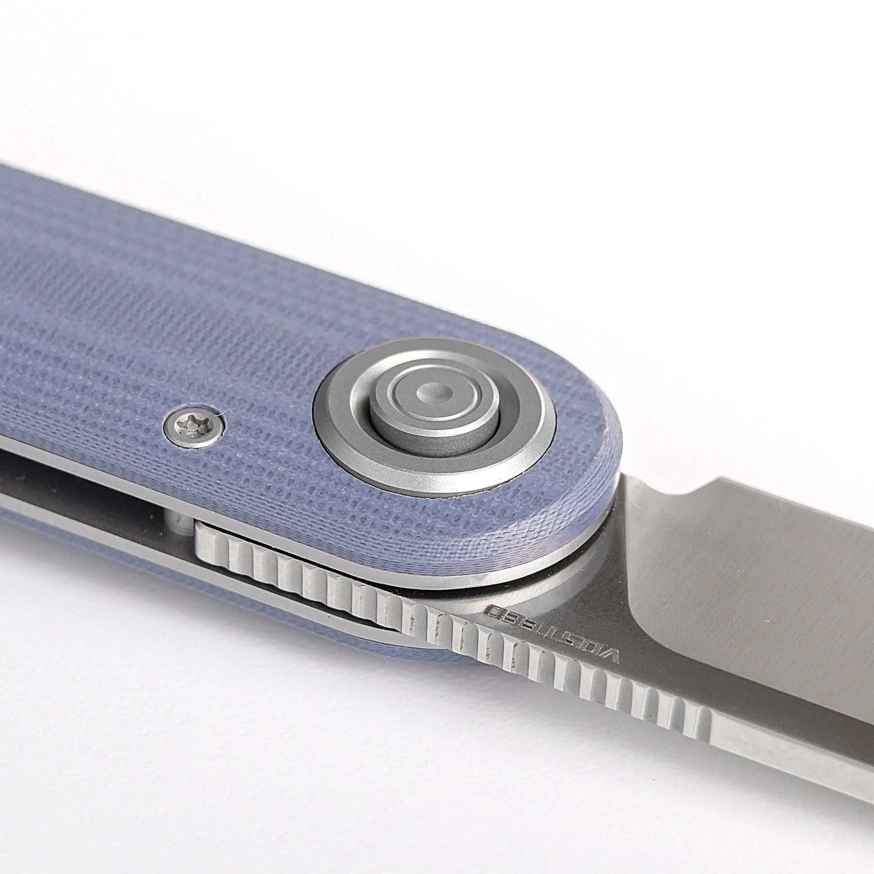 Vosteed Corgi V 295 A3711 - 2.95" N690 Satin Blade, Blue G10 Handle