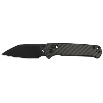 CJRB Hectare Alt - 3.15" AR-RPM9 Black PVD Blade, Carbon Fibre Handles - J1935A-CF