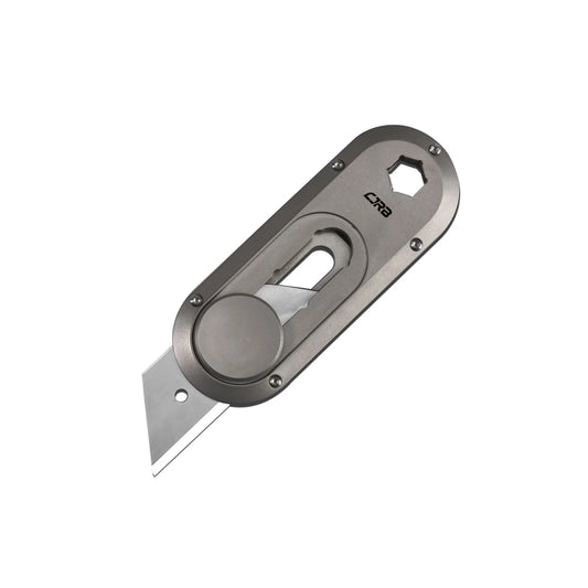 CJRB Breeze Slide Lock Titanium Utility Knife - J1941G-GY