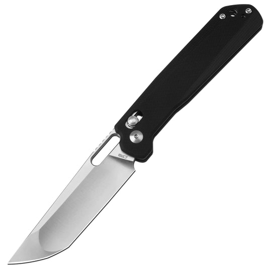 CJRB Bellona - 3.66" AR-RPM9 Sand Polished Tanto Blade, Black G10 - J1947-BK