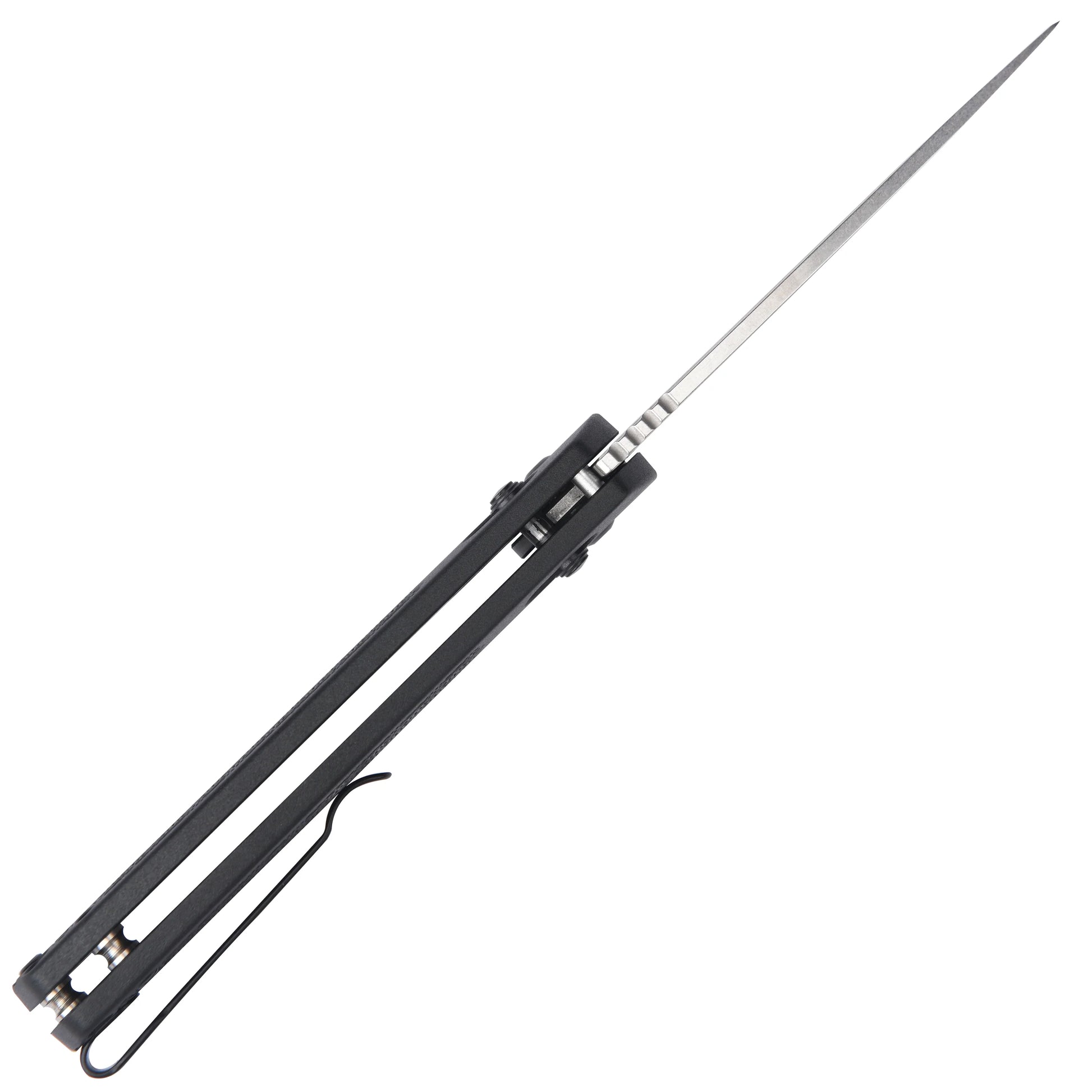 CJRB Acacia - 3.21" AR-RPM9 Stonewashed Blade, Black FRN Handle - J1952BK