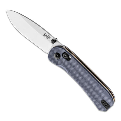 Knafs Lander 3 - 2.75" S35VN Satin Blade, Horizon Blue G-10 Handles, Clutch Lock