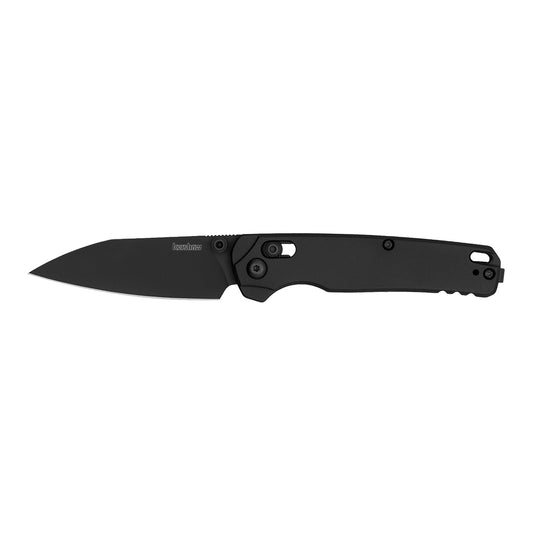 Kershaw Bel Air - 3" MagnaCut Black PVD Reverse Tanto Blade, Black Aluminium Handles - 6105BLK
