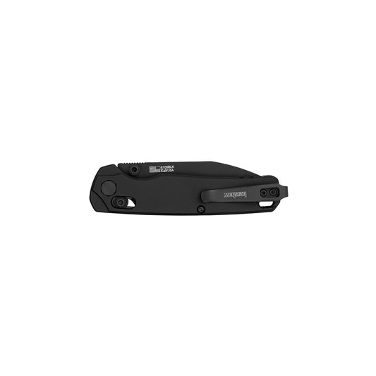 Kershaw Bel Air - 3" MagnaCut Black PVD Reverse Tanto Blade, Black Aluminium Handles - 6105BLK