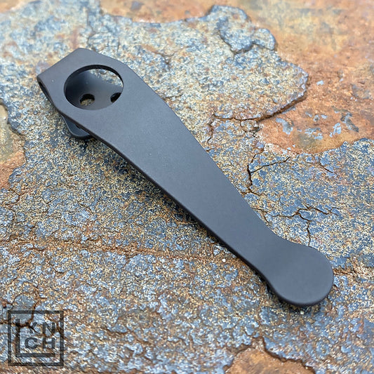 LynchNW Spyderco Standard Deep Carry Titanium Clip
