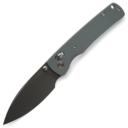 Miguron Vakor - 3.15" 14C28N Dark Grey PVD Blade, Grey G10 Handle. MGR-817ADG