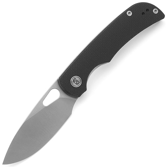 Miguron Knives Moyarl - 3.25" 14C28N Satin Blade, Black Micarta Handle