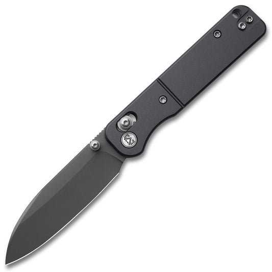 Miguron Pinam - 3.09" 14C28N Dark Grey PVD Blade, Dark Grey PVD Aluminium Handle. MGR-826ADG