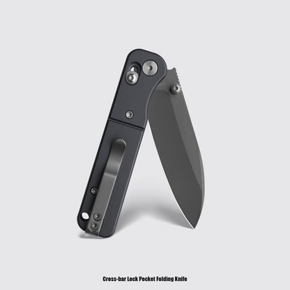 Miguron Pinam - 3.09" 14C28N Dark Grey PVD Blade, Dark Grey PVD Aluminium Handle. MGR-826ADG