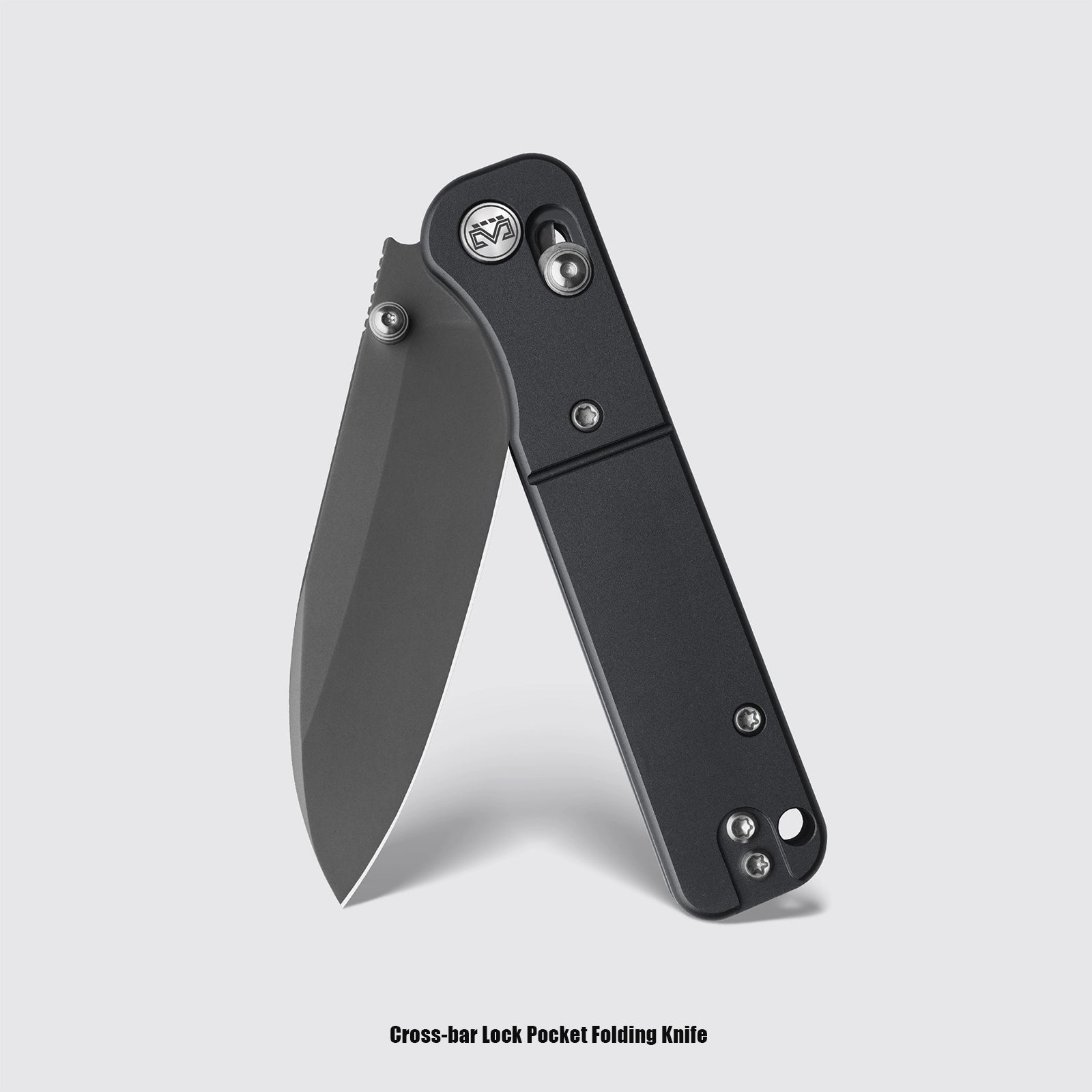 Miguron Pinam - 3.09" 14C28N Dark Grey PVD Blade, Dark Grey PVD Aluminium Handle. MGR-826ADG