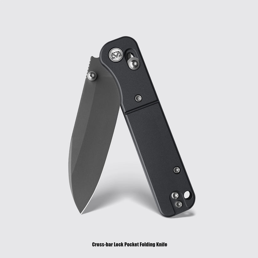 Miguron Pinam - 3.09" 14C28N Dark Grey PVD Blade, Dark Grey PVD Aluminium Handle. MGR-826ADG