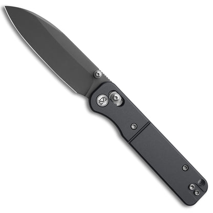 Miguron Pinam - 3.09" 14C28N Dark Grey PVD Blade, Dark Grey PVD Aluminium Handle. MGR-826ADG