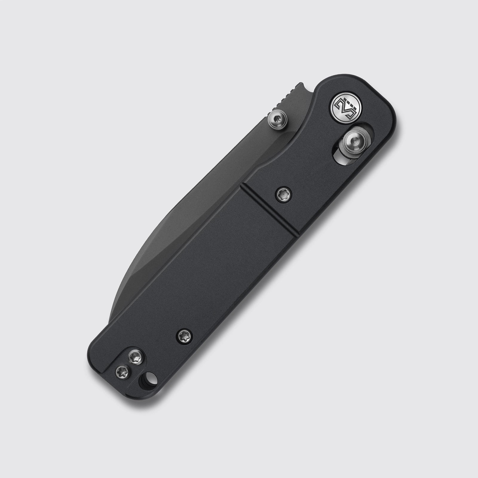 Miguron Pinam - 3.09" 14C28N Dark Grey PVD Blade, Dark Grey PVD Aluminium Handle. MGR-826ADG