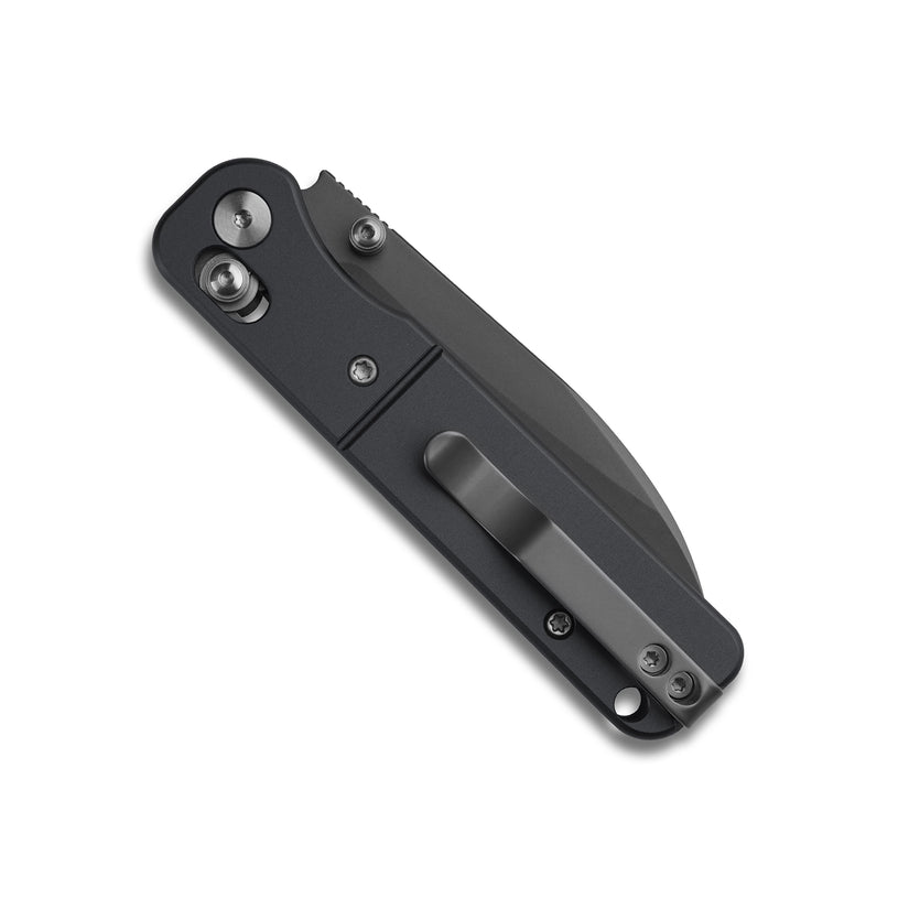 Miguron Pinam - 3.09" 14C28N Dark Grey PVD Blade, Dark Grey PVD Aluminium Handle. MGR-826ADG