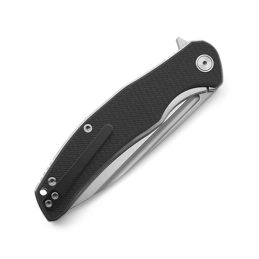 Miguron Knives Velona - 4.03" 14C28N Satin Blade, Black Micarta Handle