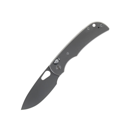 Miguron Moyarl Crossbar Lock - 3.25" 14C28N Dark Grey PVD Blade, Dark Grey Titanium Handle. MGR621ADG