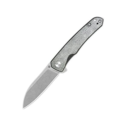 QSP Otter - 2.7" 14C28N Stonewashed Blade, Denim Micarta Handle - QS140-F1