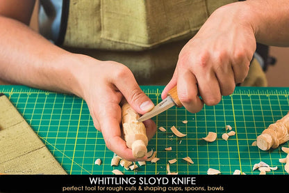 BeaverCraft S17 - Extended Spoon and Whittle Knife Set