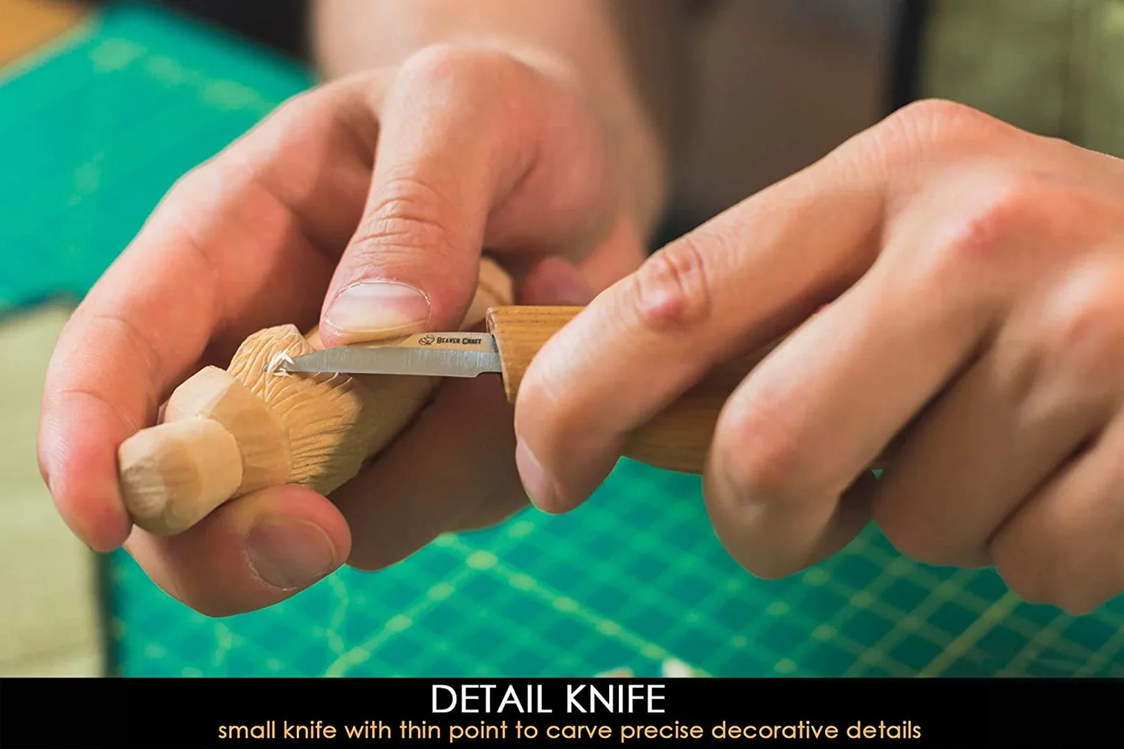 BeaverCraft S17 - Extended Spoon and Whittle Knife Set