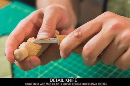 BeaverCraft S17 - Extended Spoon and Whittle Knife Set