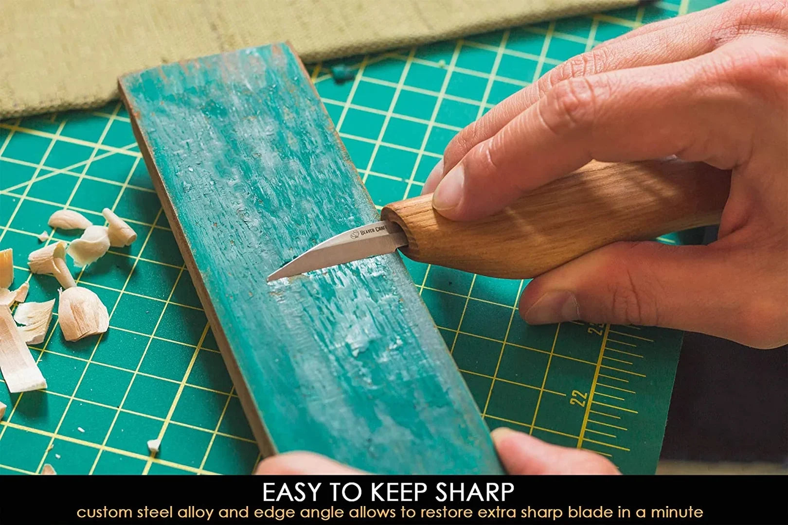 BeaverCraft S17 - Extended Spoon and Whittle Knife Set