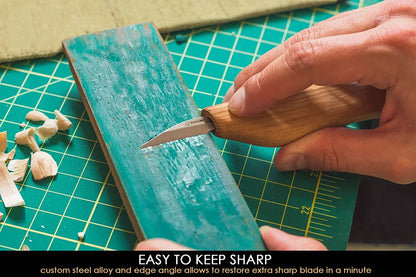 BeaverCraft S17 - Extended Spoon and Whittle Knife Set