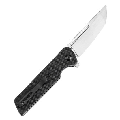 Tenable Anomaly T2038T1 - 3.14" Nitro-V Stonewashed Blade, Black G10 Handle